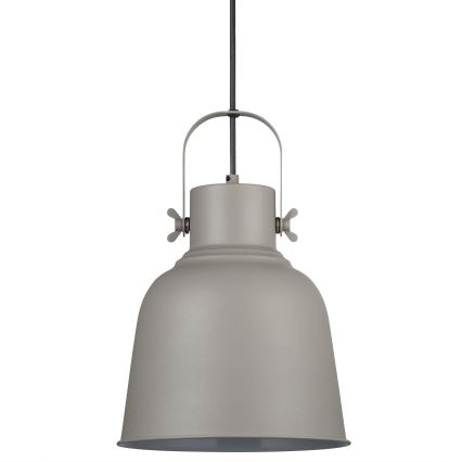 Nordlux - Пендел ADRIAN 1xE27/25W/230V Ø 25 см сив