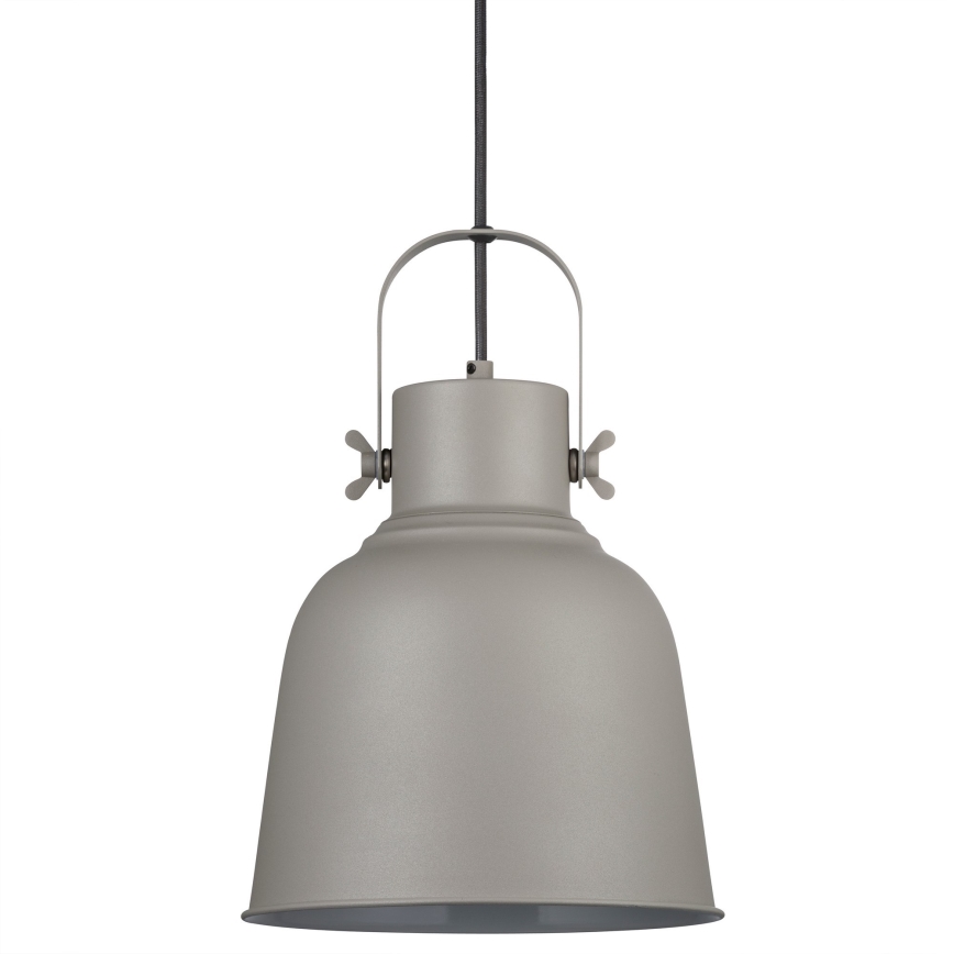 Nordlux - Пендел ADRIAN 1xE27/25W/230V Ø 25 см сив