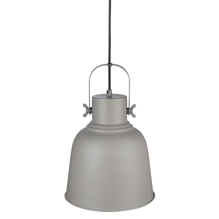 Nordlux - Пендел ADRIAN 1xE27/25W/230V Ø 25 см сив