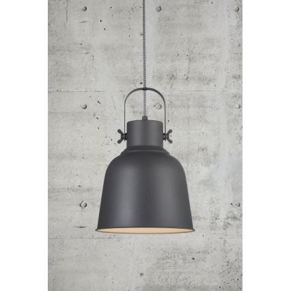 Nordlux - Пендел ADRIAN 1xE27/40W/230V Ø 25 см антрацит
