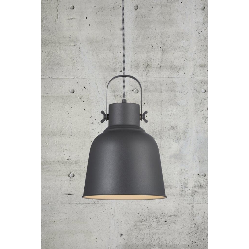 Nordlux - Пендел ADRIAN 1xE27/40W/230V Ø 25 см антрацит