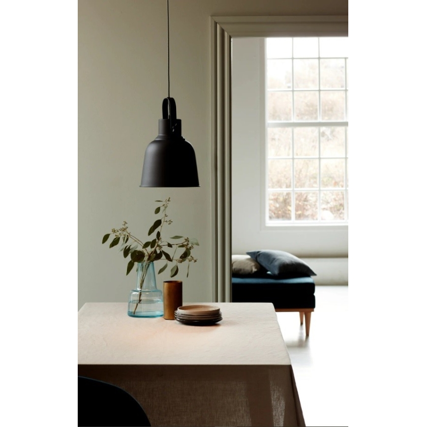 Nordlux - Пендел ADRIAN 1xE27/40W/230V Ø 25 см антрацит