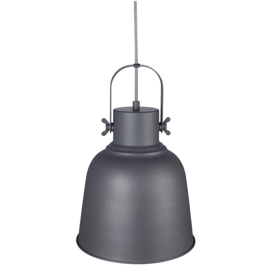 Nordlux - Пендел ADRIAN 1xE27/40W/230V Ø 25 см антрацит