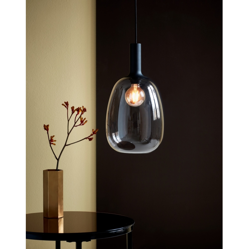 Nordlux - Пендел ALTON 1xE27/60W/230V черен