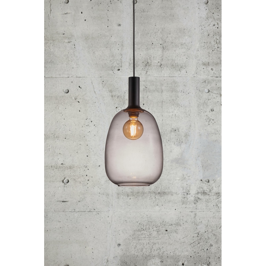Nordlux - Пендел ALTON 1xE27/60W/230V черен