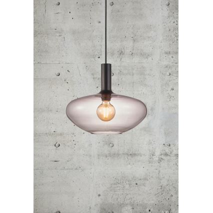 Nordlux - Пендел ALTON 1xE27/60W/230V черен