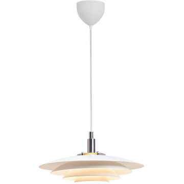Nordlux - Пендел BRETAGNE 1xG9/25W/230V бял