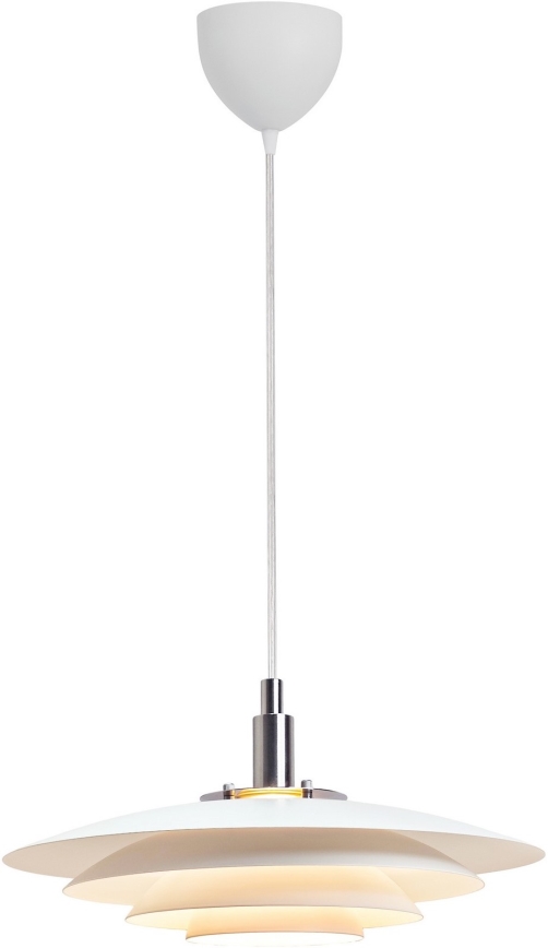 Nordlux - Пендел BRETAGNE 1xG9/25W/230V бял