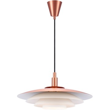 Nordlux - Пендел BRETAGNE 1xG9/25W/230V Розовозлатист