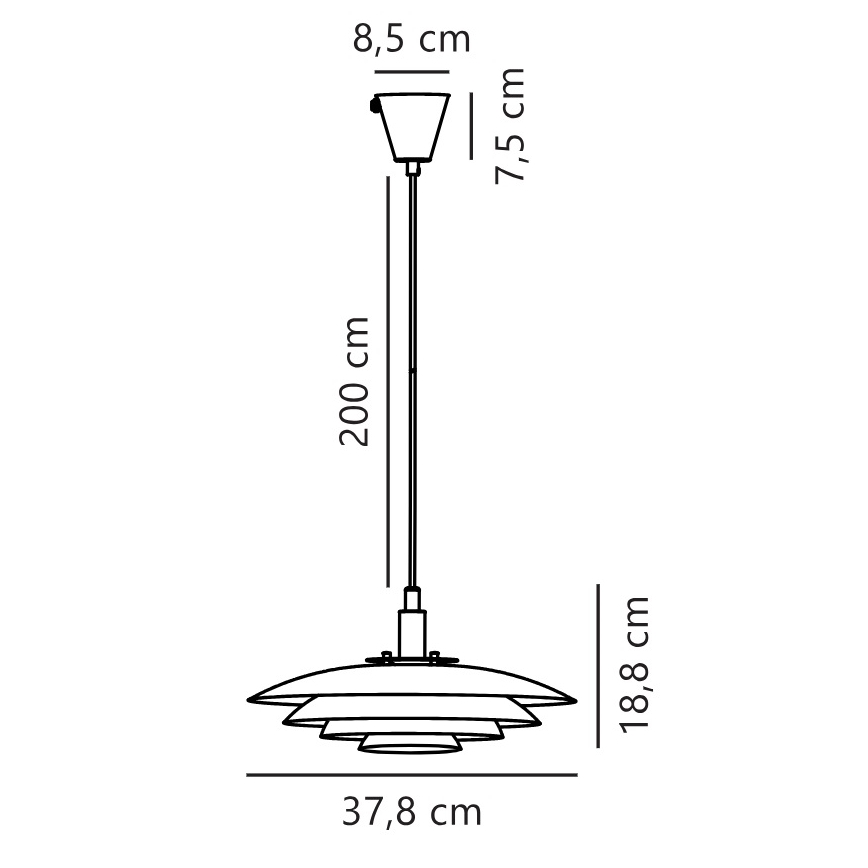 Nordlux - Пендел BRETAGNE 1xG9/25W/230V Розовозлатист