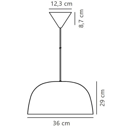 Nordlux - Пендел CERA 1xE27/60W/230V златист