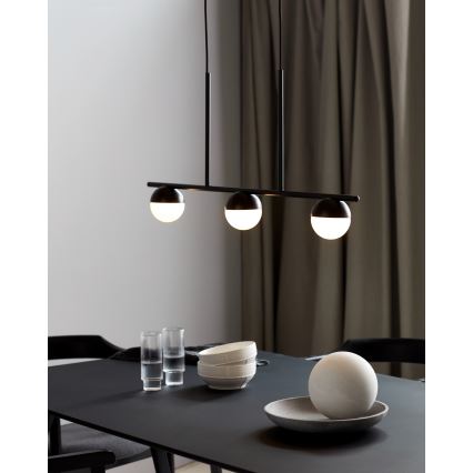 Nordlux - Пендел CONTINA 3xG9/5W/230V черен