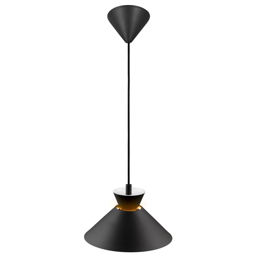 Nordlux - Пендел DIAL 1xE27/40W/230V Ø 25 см черен