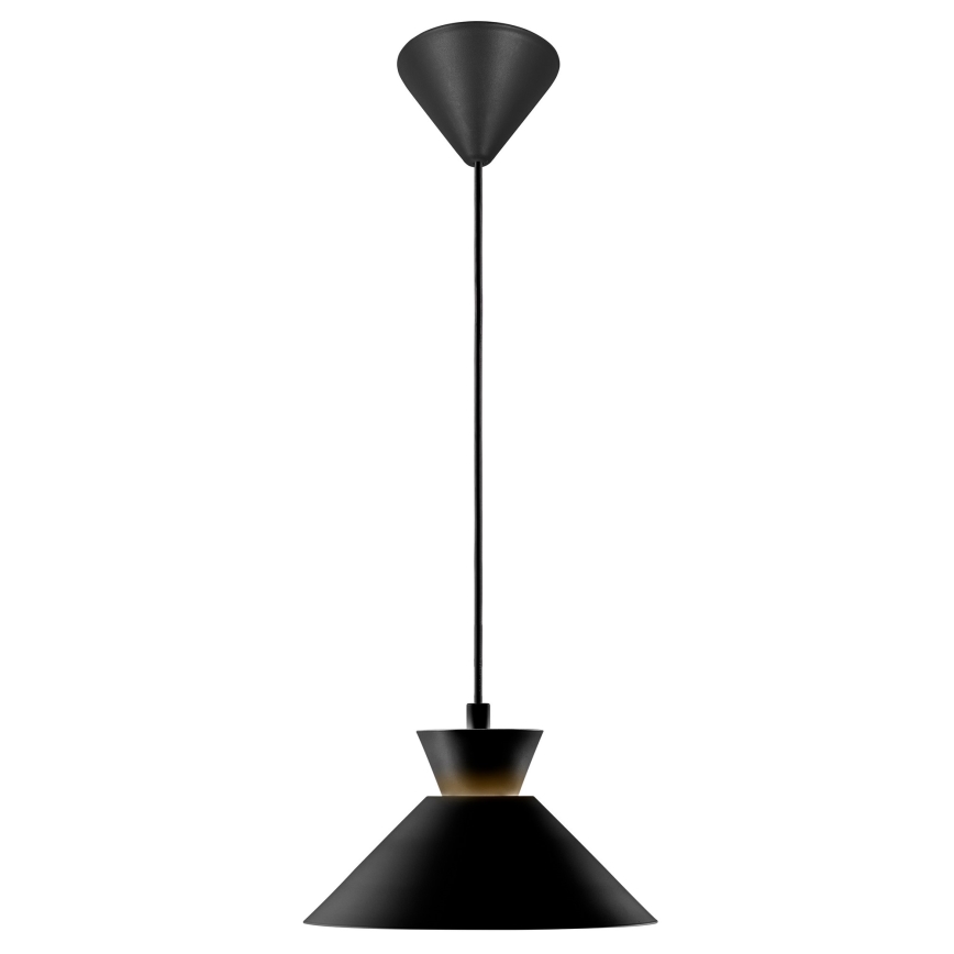 Nordlux - Пендел DIAL 1xE27/40W/230V Ø 25 см черен
