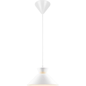 Nordlux - Пендел DIAL 1xE27/40W/230V Ø 25 см бял