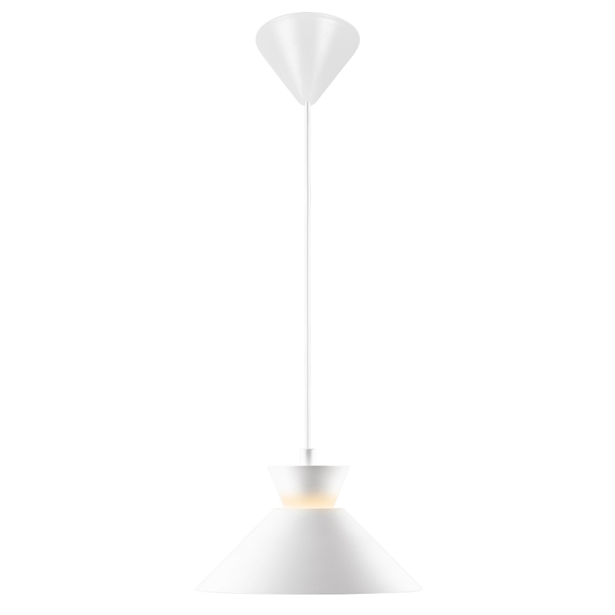 Nordlux - Пендел DIAL 1xE27/40W/230V Ø 25 см бял