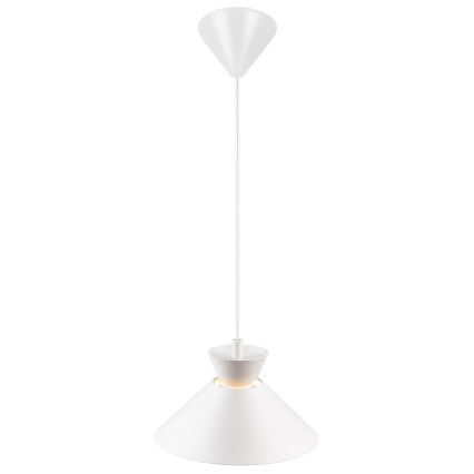 Nordlux - Пендел DIAL 1xE27/40W/230V Ø 25 см бял