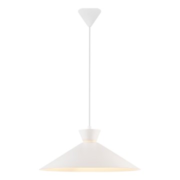 Nordlux - Пендел DIAL 1xE27/40W/230V Ø 45 см бял