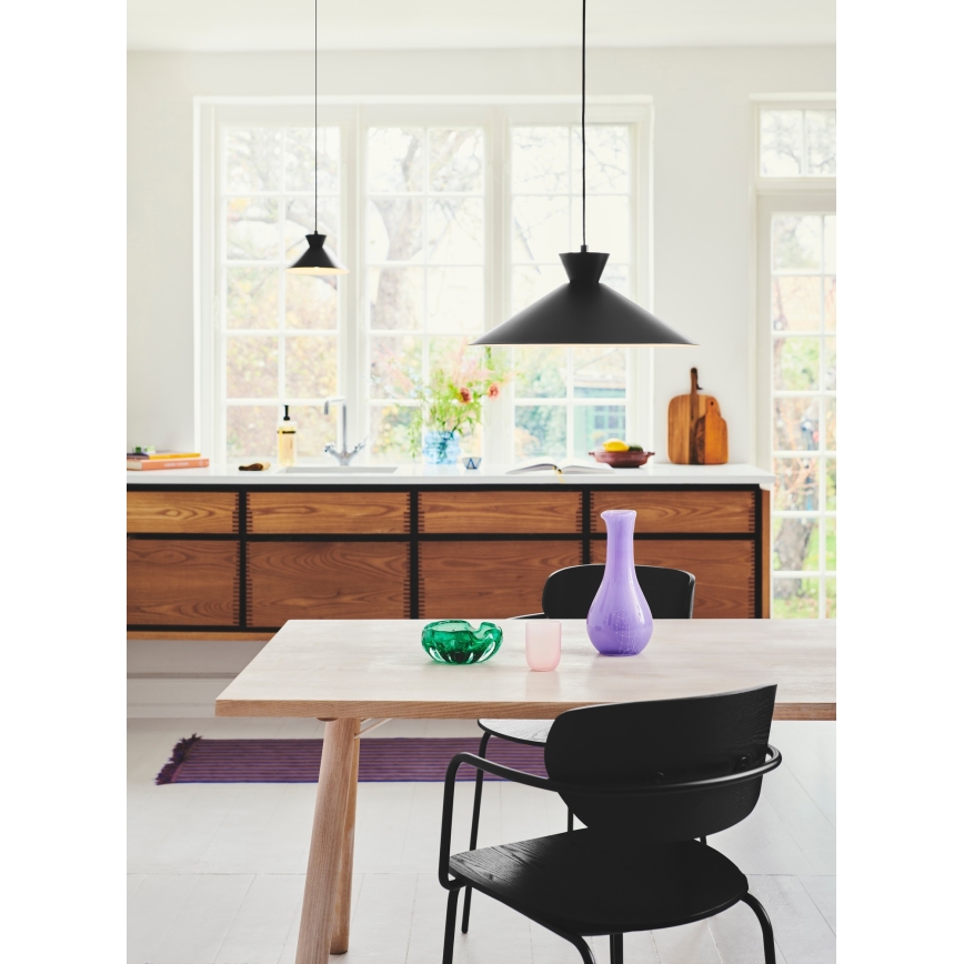 Nordlux - Пендел DIAL 1xE27/40W/230V Ø 45 см черен