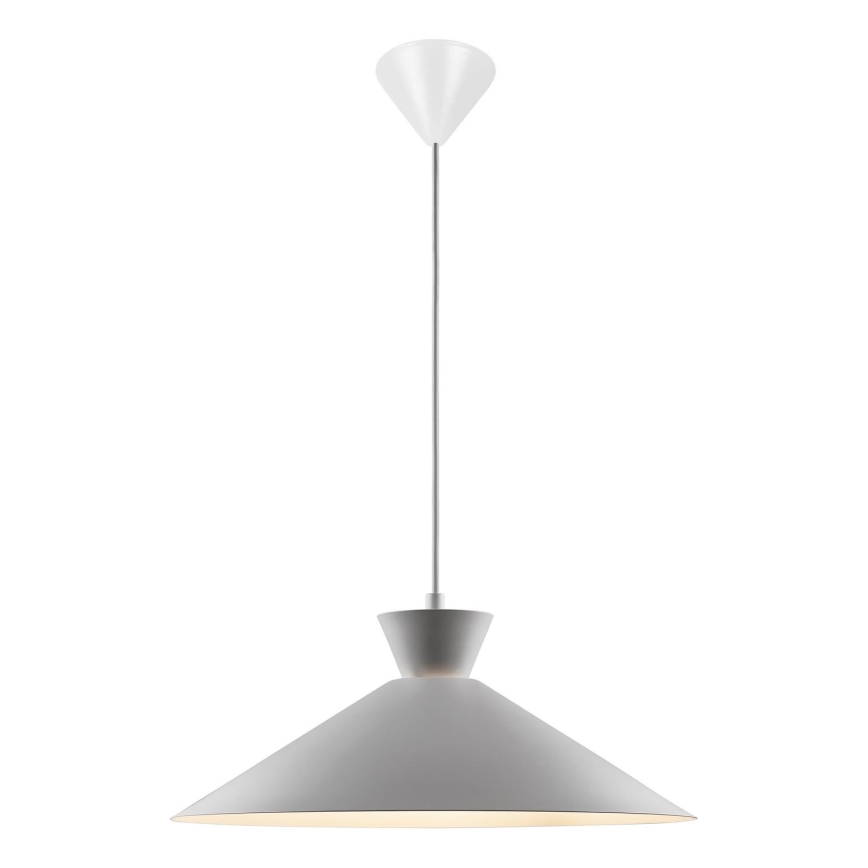 Nordlux - Пендел DIAL 1xE27/40W/230V Ø 45 см сив