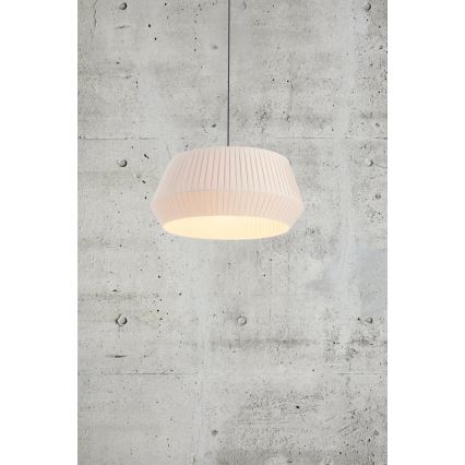 Nordlux - Пендел DICTE 1xE27/60W/230V Ø 53 см бежов