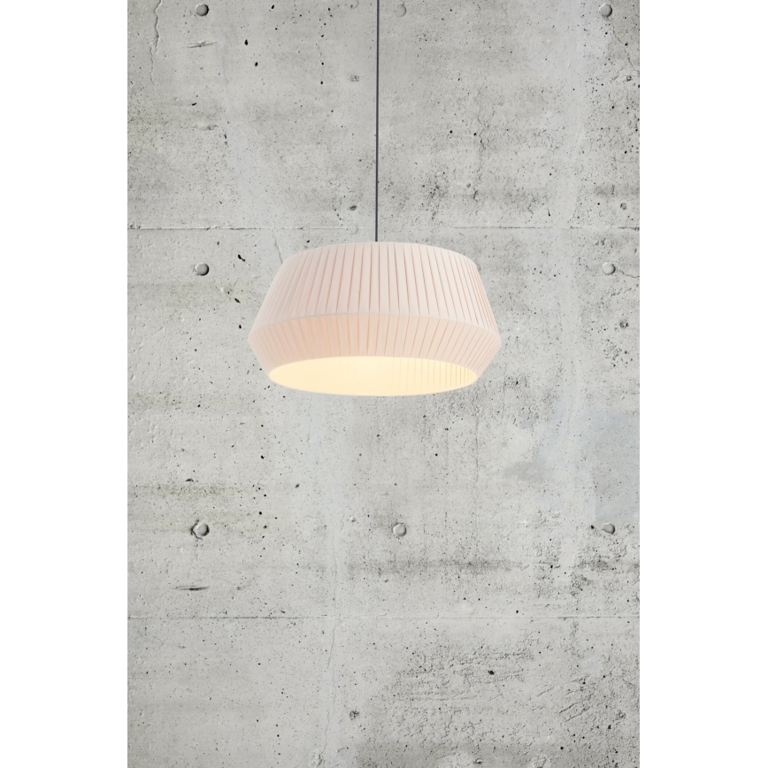Nordlux - Пендел DICTE 1xE27/60W/230V Ø 53 см бежов