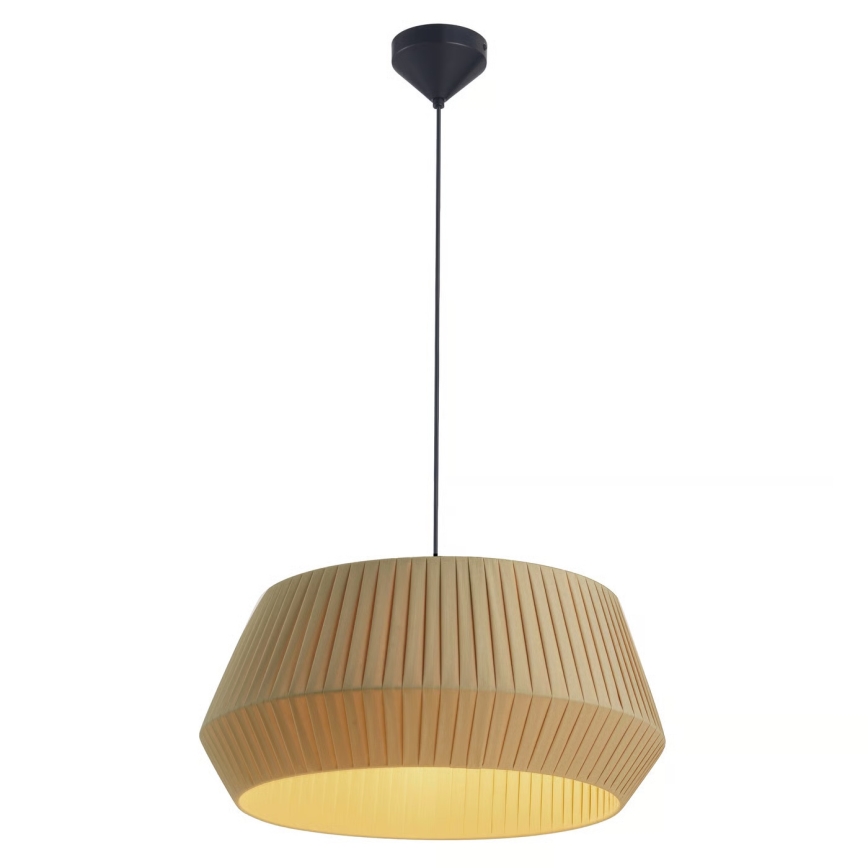 Nordlux - Пендел DICTE 1xE27/60W/230V Ø 53 см бежов