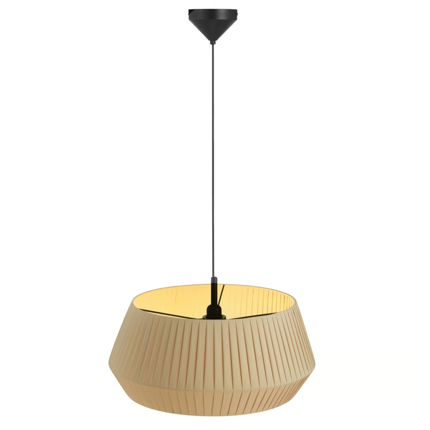Nordlux - Пендел DICTE 1xE27/60W/230V Ø 53 см бежов