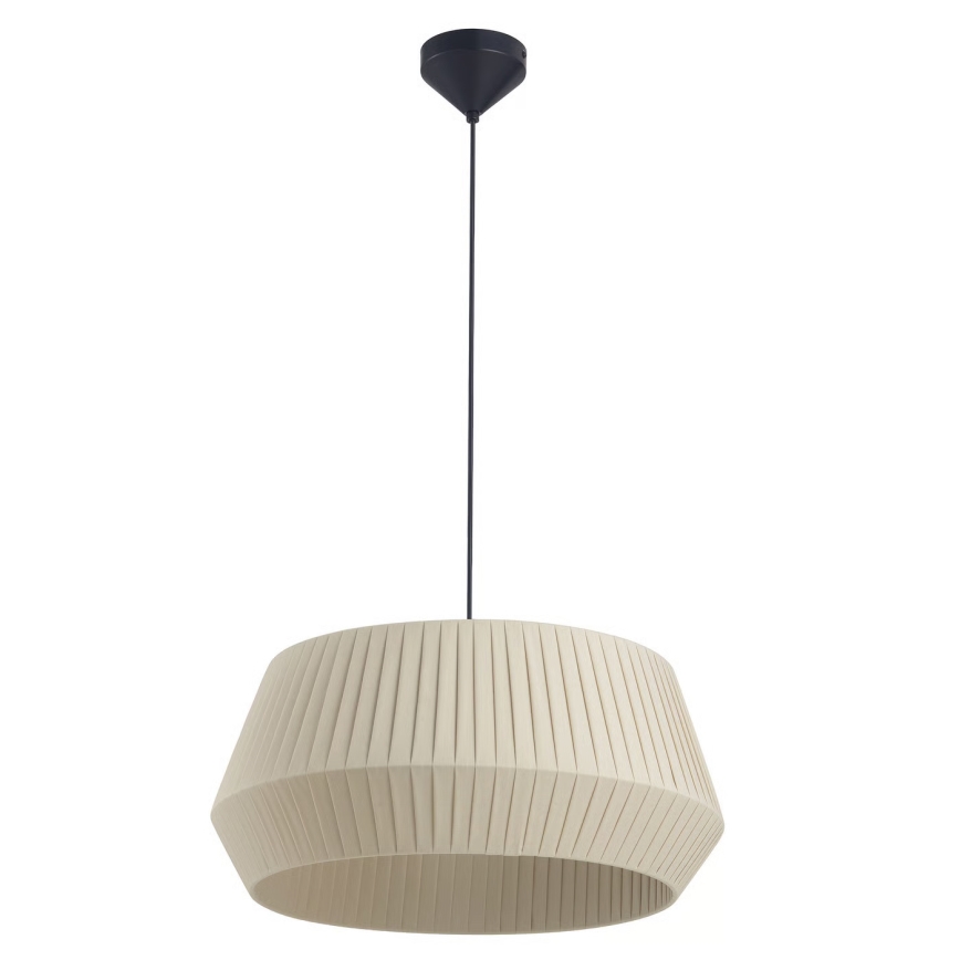 Nordlux - Пендел DICTE 1xE27/60W/230V Ø 53 см бежов