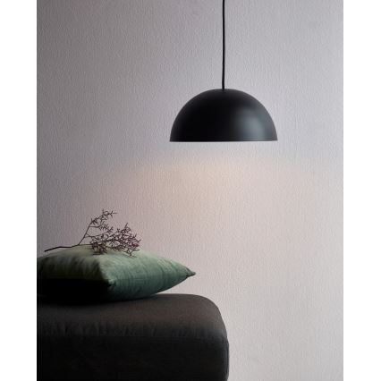 Nordlux - Пендел ELLEN 1xE27/40W/230V Ø 30 см черен