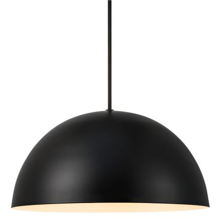 Nordlux - Пендел ELLEN 1xE27/40W/230V Ø 30 см черен