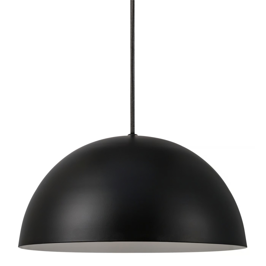 Nordlux - Пендел ELLEN 1xE27/40W/230V Ø 30 см черен