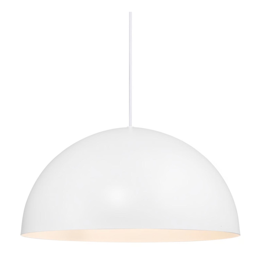 Nordlux - Пендел ELLEN 1xE27/40W/230V Ø 40 см бял