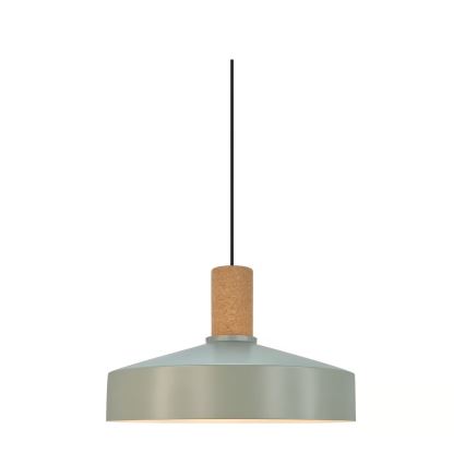 Nordlux - Пендел ELVAS 1xE27/60W/230V Ø 37,5 см зелен