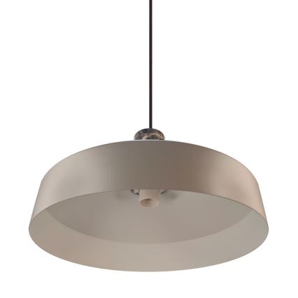 Nordlux - Пендел ELVAS 1xE27/60W/230V Ø 37,5 см кафяв