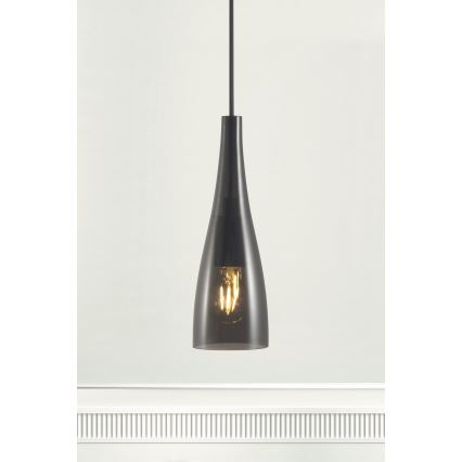 Nordlux - Пендел EMBLA 1xE27/40W/230V черен