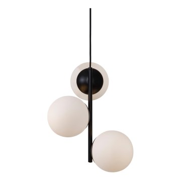 Nordlux - Пендел LILLY 3xE14/40W/230V черен