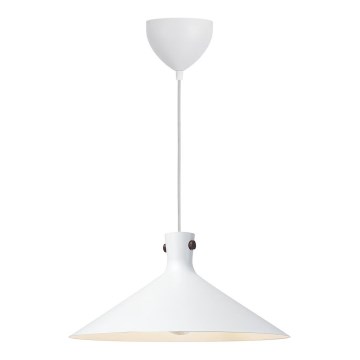 Nordlux - Пендел на кабел DORINA 1xE27/60W/230V бял