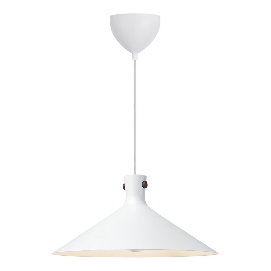 Nordlux - Пендел на кабел DORINA 1xE27/60W/230V бял