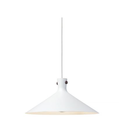 Nordlux - Пендел на кабел DORINA 1xE27/60W/230V бял