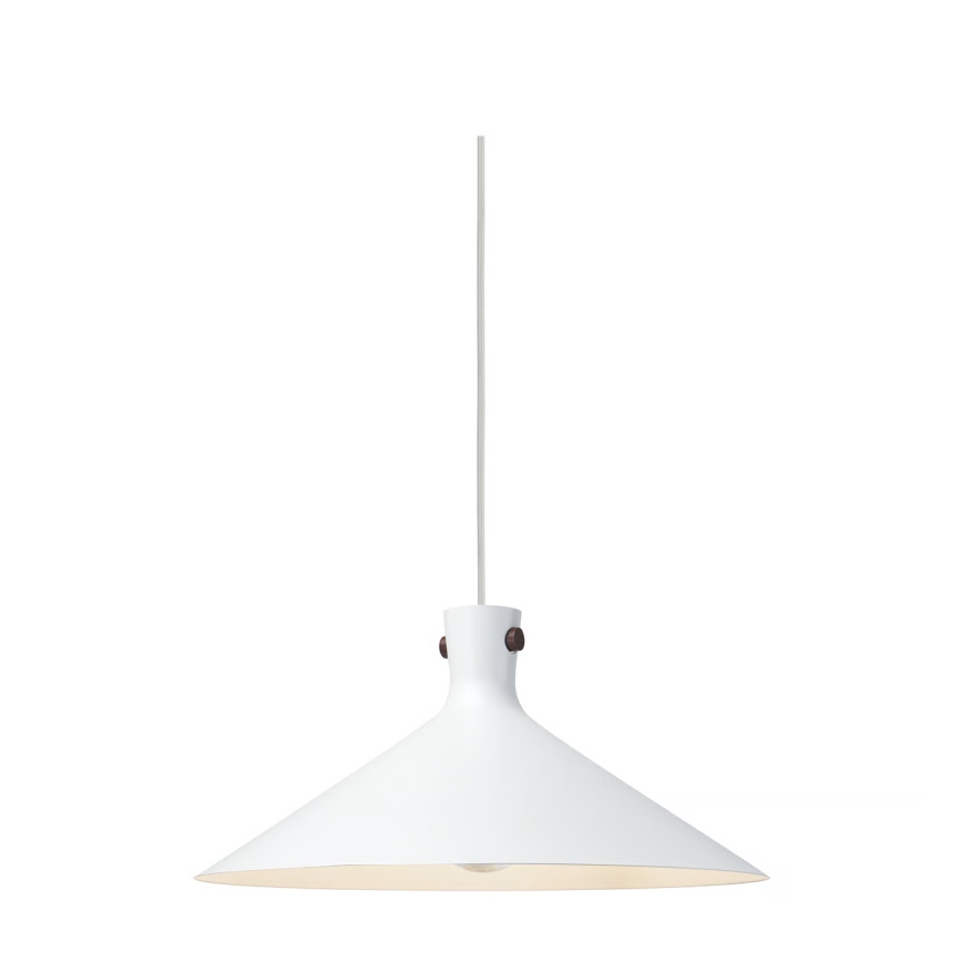 Nordlux - Пендел на кабел DORINA 1xE27/60W/230V бял