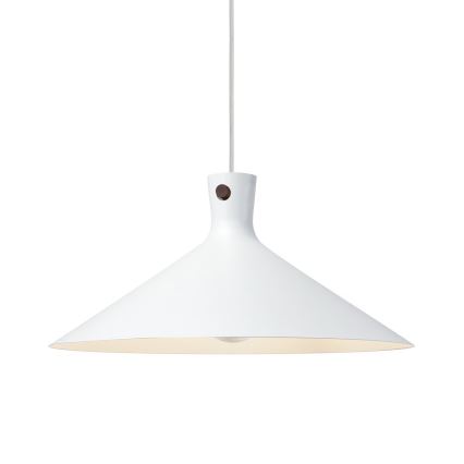 Nordlux - Пендел на кабел DORINA 1xE27/60W/230V бял