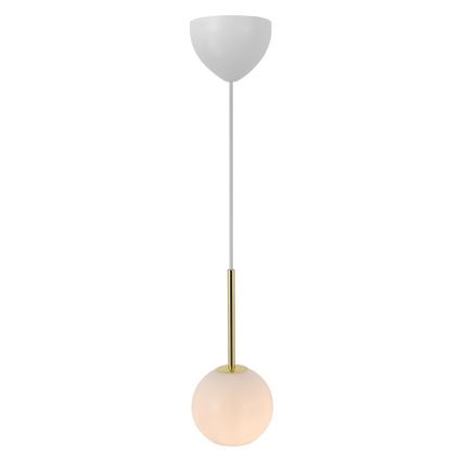 Nordlux - Пендел на кабел FRANCA 1xE14/40W/230V бял