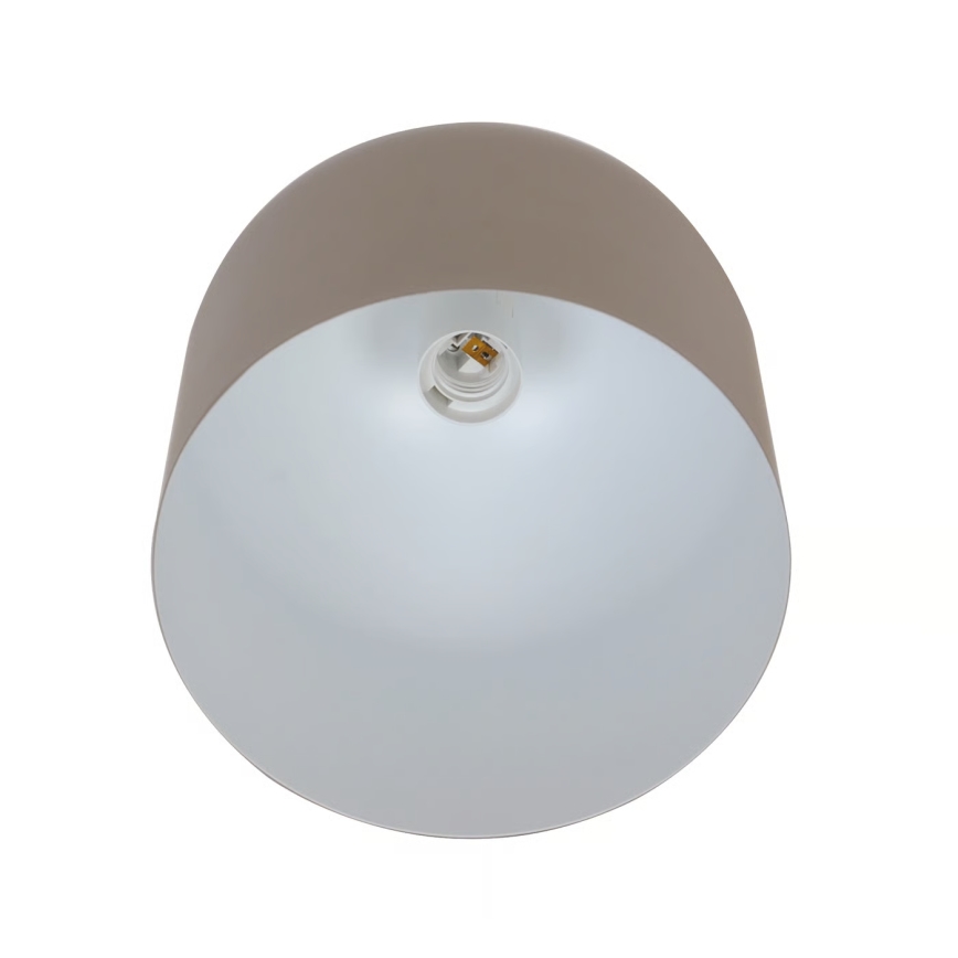 Nordlux - Пендел на кабел GASTON 1xE27/40W/230V бежов