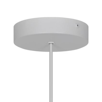 Nordlux - Пендел на кабел SALLINO 1xE27/15W/230V Ø 24 cm бял