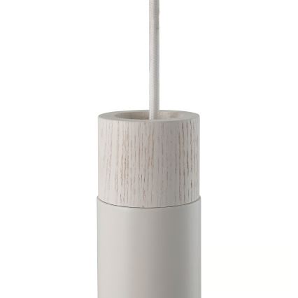 Nordlux - Пендел на кабел TILO 1xGU10/15W/230V бял