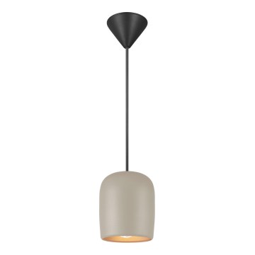 Nordlux - Пендел NOTTI 1xE27/25W/230V сив