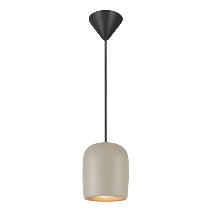 Nordlux - Пендел NOTTI 1xE27/25W/230V сив