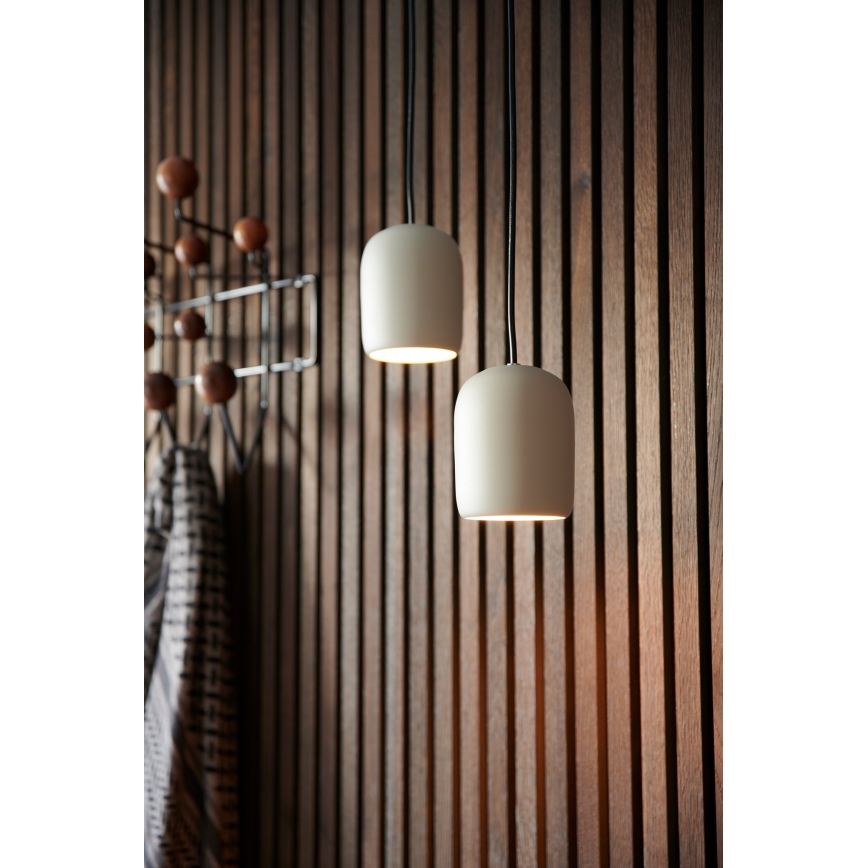 Nordlux - Пендел NOTTI 1xE27/25W/230V сив