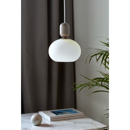 Nordlux - Пендел NOTTI 1xE27/40W/230V сив